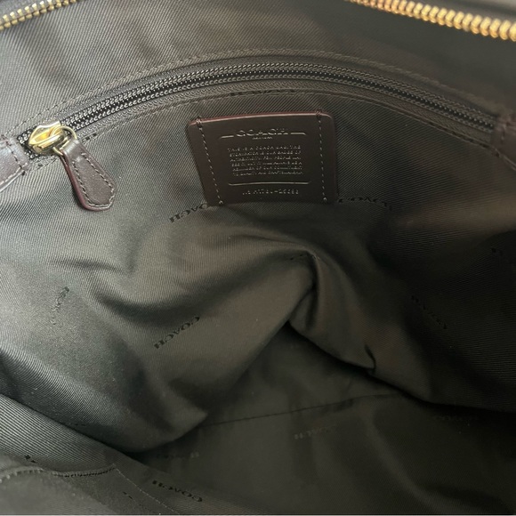 Coach - Signature Jacquard Dufflette - Khaki/Brown/Light Gold - Picture 11 of 15